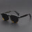 Retro Small Circular Sunglasses Men Punk Propionic Luxury Brand Design Sun Glasses Women Business Party Eyewear UV400