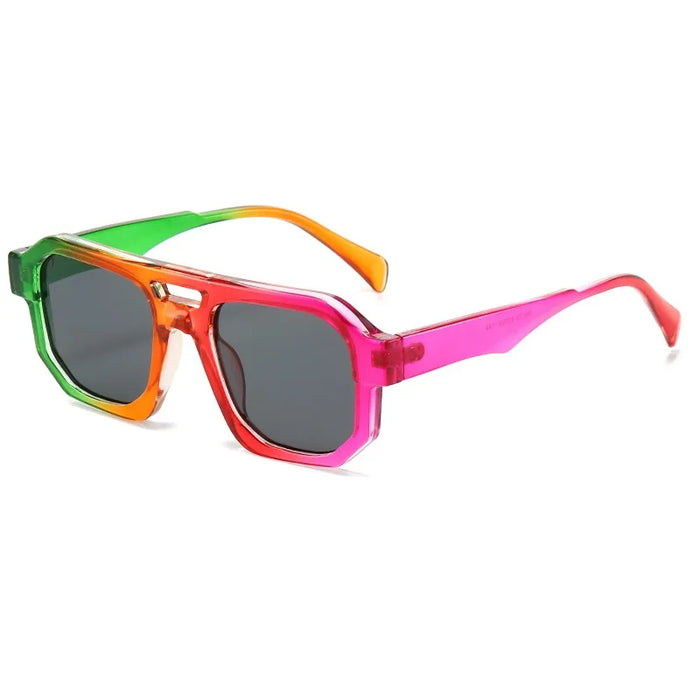 New Square Sunglasses Women Men Retro Pilot Shades Brand Female Luxury Sun Glasses Vintage Fashion Oculos De Sol Feminino UV400