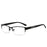 BEGREAT High Quality Anti-Blue Light Presbyopic Glasses Far Sight Flexible Metal Half-frame Glasses Business Reading Eyeglasses