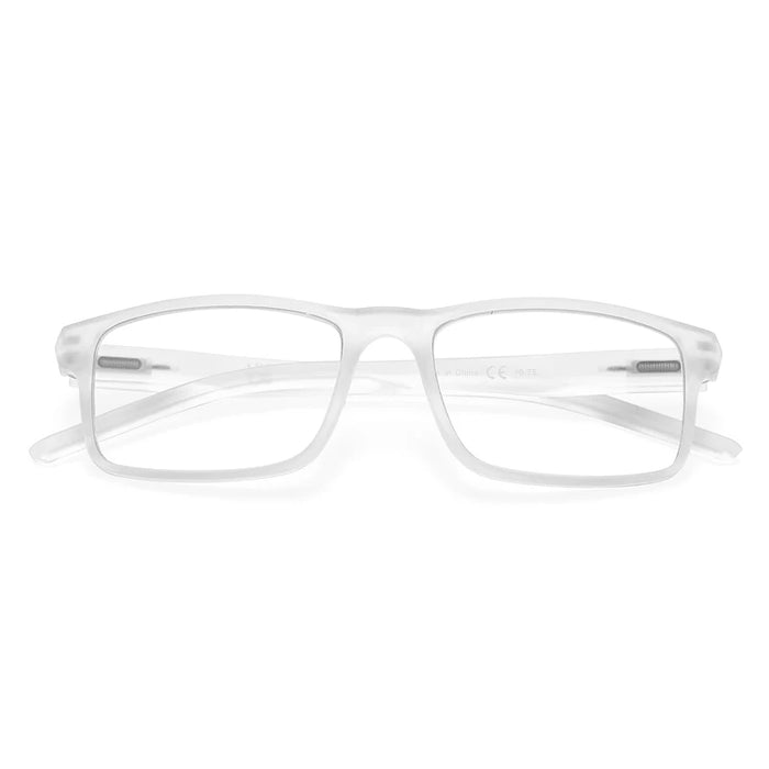 MODFANS Blue Light Reading Glasses Men Readers for Women Rectangular Anti Glare/Eye Strain Filter UV Read Eyeglasses Comfortable