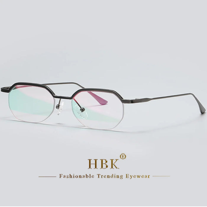 HBK New Retro Small Frame Sunglasses Men Polygonal Lenses Sun Glasses Women Activities Travel Party Eyewear Women Summer Style