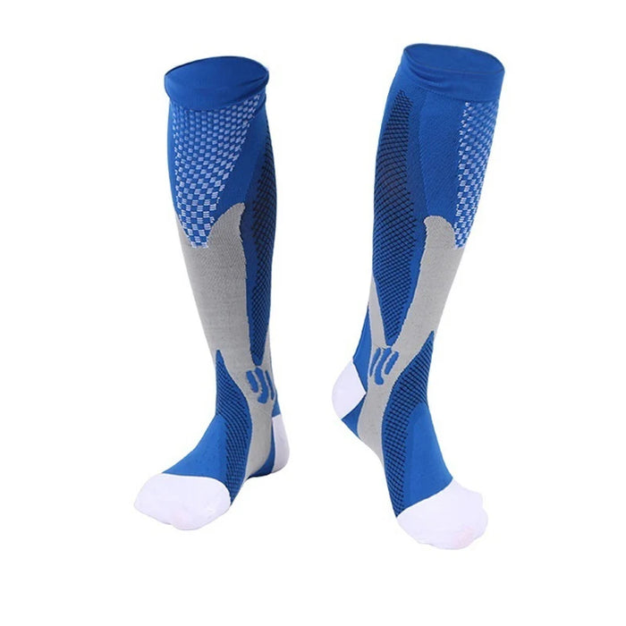 6Pairs Compression Socks 20-30mmHg High Stockings Men & Women Sports Marathon Cycling Football Varicose Veins EU35-45