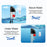 Underwater Snorkeling Half face Face Children Swimming Mask Set Scuba Diving Respirator Masks Anti Fog Safe Breathing for Adult