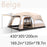 Outdoor Camping Family Tent 3-12 Person Double Layers Oversize 2 Rooms Thickened Rainproof Outdoor Family Camp Tour Equipment