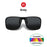 VIVIBEE Polarized Flip Up Clip On Sunglasses for Driving Dark UV400 Photochromic Anti Glare Lens Sun Glasses Car Driver