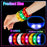 Pulseras LED que brillan de 10 a 300 piezas, pulsera luminosa que se ilumina con control de sonido para Nochevieja, conciertos con control de música