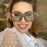 New Oversized Square Sunglasses Women Hollowed-out Boundless Vintage Designer Sun Glasses Shades UV400 Men Luxury Male Female