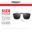 VIVIBEE Gafas de sol grandes con clip abatible polarizadas para hombre, clásicas, UV400, lentes fotocromáticas, gafas de sol para mujer
