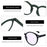 ZENOTTIC Retro Small Round Prescription Glasses Circular Progressive Eyewear Photochromic Optical Eyeglasses for Women Men