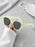Gafas de Sol Clásicas Ojo de Gato para Mujer, Gafas de Sol Retro de Moda con Montura Gruesa para Exteriores