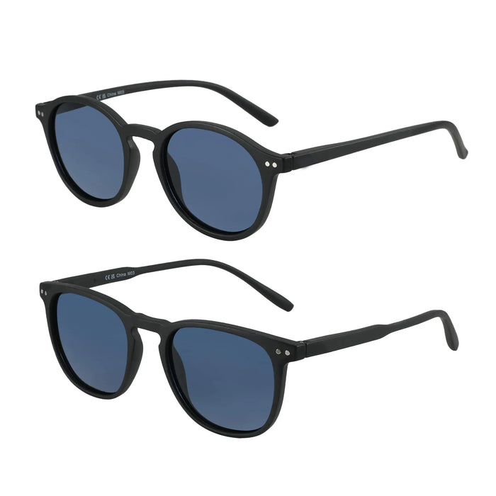 ZENOTTIC Retro Small Round/Square Polarized Sunglasses Vintage Lightweight Frame for Men Women  Fashion Shade