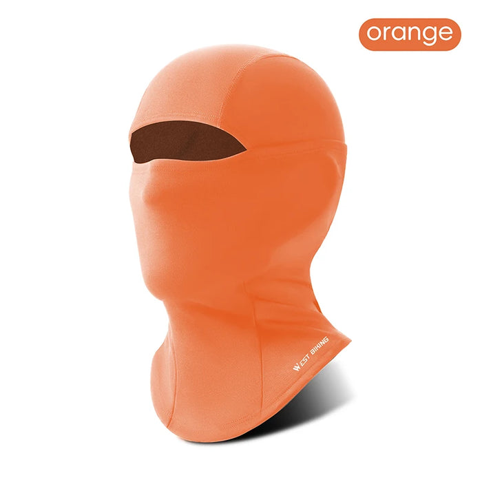 WEST BIKING Winter Thermal Balaclava High Elastic Breathable Windproof Cycling Headgear Fleece Bike Helmet Liner Sports Mask