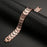 ARADOO Vintage Pure Copper Cross Men's Bracelet Magnetic Therapy Bracelet