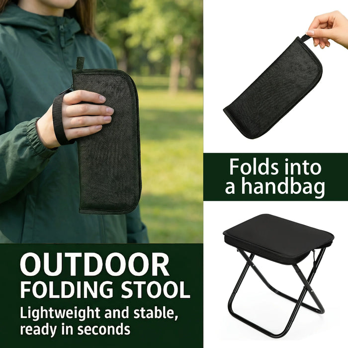 Lightweight Durable Adult Multifunctional Folding Camping Chair 200kg Strong Bearing Capacity Outdoor Chair for Fishing Camping