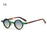 New Hippie Small Round Square Sunglasses Men Women Retro Steam Punk Glasses Vintage Gradient Driving Glasses UV400