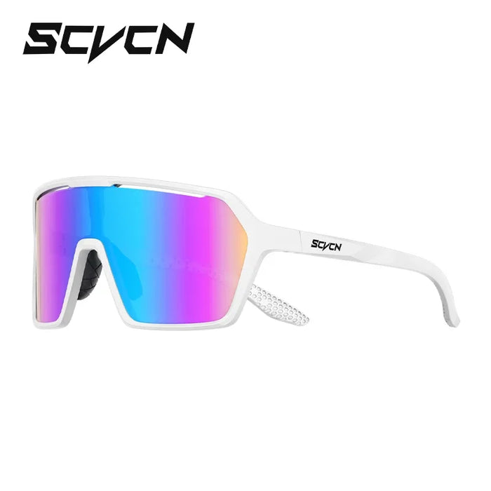 SCVCN New Photochromic Cycling Sunglasses Road Mtb Bike Glasses UV400 Sports Running Drving Goggles Men Women Bicycle Eyewear