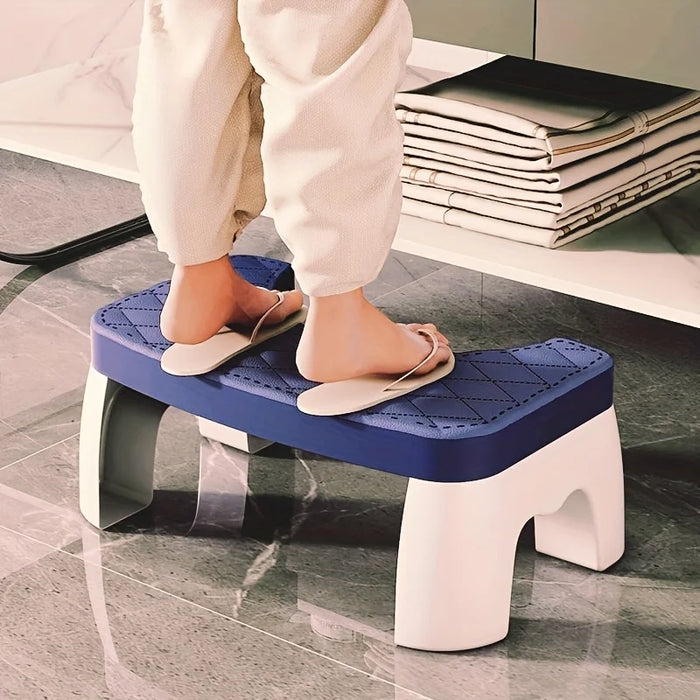 Portable Plastic Toilet Stool For All Ages Comfortable Posture Squatting Bathroom Pooping Aid Toilet Squat Stool