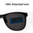 VIVIBEE Men Polarized Lens Flip Up Clip on Sunglasses Women Photochromic Oversized Driving Sun Glasses UV400 Gradient Clips