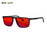SHINU Red Glasses Blue Light Blocking Computer Glasses Orange Clear Lenses Glasses Anti Radiation Protection Eyeglasses
