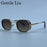 Lunettes de soleil polygonales carrées Steampunk Homme 2026, marque de luxe, monture métallique géométrique vintage, verres dégradés photochromiques