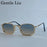 Steampunk Classic Rectangle Sunglasses Men 2026 Luxury Brand Punk Polygon Metal Frame Sun Glasses For Male Driving Eyewear Shade