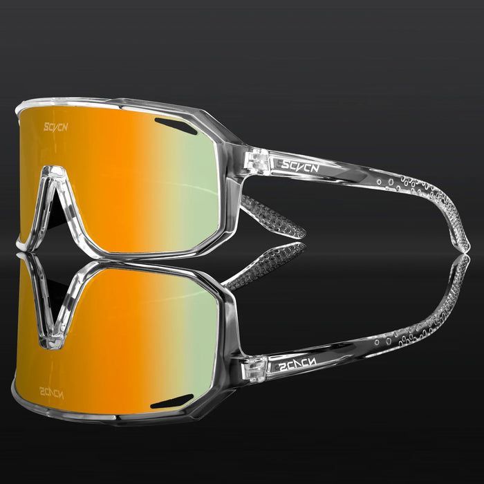 SCVCN Photochromic Cycling Sunglasses Road Driving Bike Glasses Outdoor Sports Mountain Hiking Men Women Bicycle UV400 Goggles