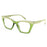 Gafas de lectura grandes para mujer, lectores extragrandes, tipo ojo de gato, bloqueo de luz azul, antifatiga visual/UV, a la moda, XL