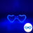 Nouvelles lunettes lumineuses LED sans fil pour festival, rave, soirée, lunettes de soleil mosaïque lumineuses néon, lunettes de club disco