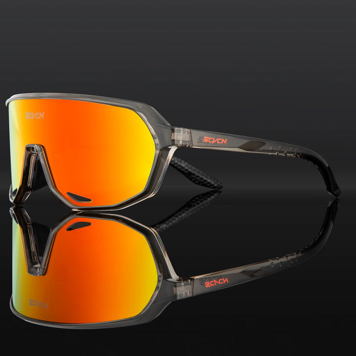 Scvcn - Photochromic Cycling Glasses for Men Bicycle Eyewear Mountain Bike Cycling Goggles UV400 MTB Road Sunglasses Women