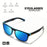 1-4 PCS Homme Classique Carré Polarisé Lunettes de Soleil Sport Légères Monture PC UV400 pour Conduite Pêche Cyclisme Unisexe Durabilité
