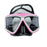 Diving Mask Snorkel Swimming Goggles Scuba Silicone Skirt 3 Windows Anti-Fog Anti-Leak Wide View Panoramic HD For Adult Youth