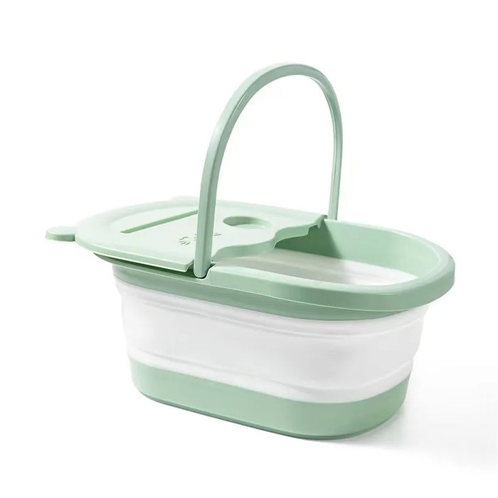 Large Collapsible Foot Spa Bath Massager Foldable Foot Soaking Tub for Home Bathroom Foot Care Bath Supply