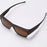 Lunettes de soleil sur-lunettes polarisées pour hommes et femmes, protection UV400 enveloppante pour la conduite et les activités en extérieur