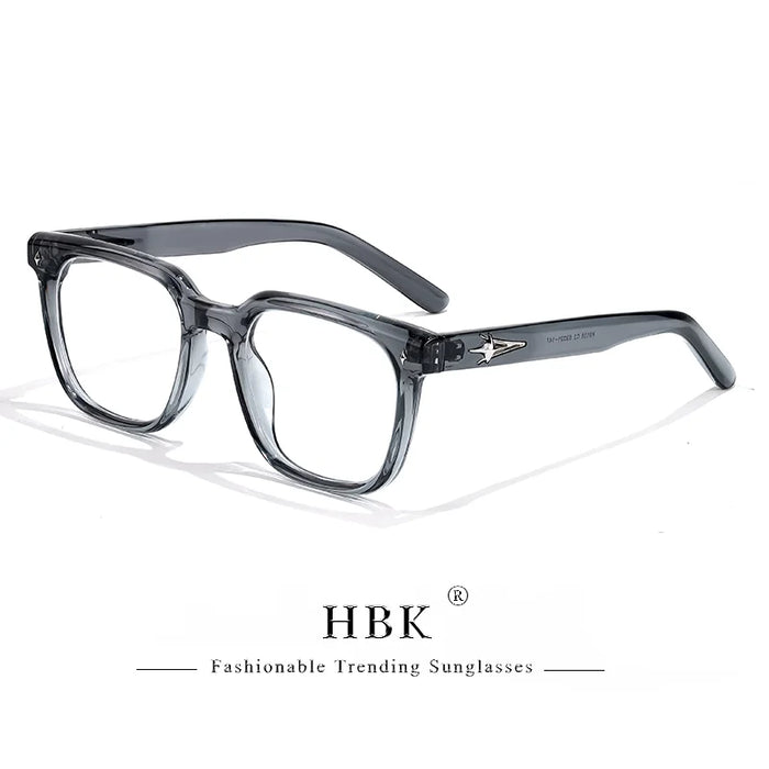 HBK New Fashion Square Glasses Frames Brand Design Unisex Frames Women Anti Bluelight Computer Glassesoptical Eyeglasses Frame