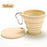 Vaso Plegable de Silicona para Exteriores con Agujero para Colgar, Vaso de Agua Portátil Creativo para Viajes, Lavado, Moda, Viajes, Silicona