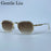 Lunettes de soleil punk octogonales rétro pour hommes 2026, monture métallique carrée de luxe, vintage, verres solaires dégradés UV400, style Steampunk
