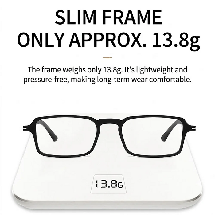 Ultra Thin Reading Glasses With Phone Case Stand Portable Stick On Phone Back Blocking Computer Readers Eyeglasses For Men Women