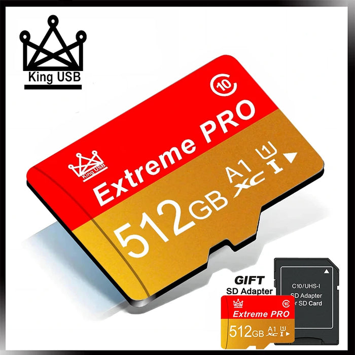 High Speed Class10 Extreme pro Mini SD Memory Card CCTV CAMERA 4/8/16/32/64/128/256/512GB