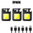 Keychain Light Mini Multifunctional Camping Flashlight USB Rechargeable LED Portable Bright COB Pocket Clip Lantern Outdoor Work