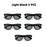 VIVIBEE Classic Deisign Square Polarized Men Driving Sunglasses Photochromic Polar Sun Glasses 2026 Trending High Quality Shades