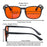 SHINU Computer glasses man blue light glasses Orange lenses clear lens gaming eyeglasses prescirption custom men's grade glasses