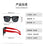Colorful Folding Sunglasses Outdoor Sunglasses Boys Girls Brand Design Square Glasses Eyewear Protection Uv400