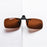 SHINU Polarized clip-on glasses Anti Blue Light Polarized Sunglasses Worn Over Glasses Yellow Lenses Glasses For Night Driving