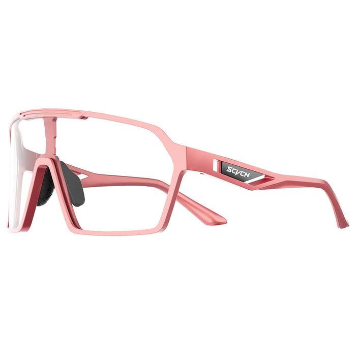 SCVCN Cycling Photochromic Sunglasses Men Women Outdoor Sports Running Glasses UV400 MTB Road Bike Eyewear Driving Hiking