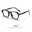 HBK Square Men's Optical Eyeglass Frame Retro High Quality Brand Eyewear Women's Anti Blue Light Decoration Glasses