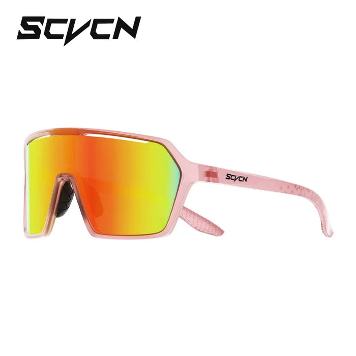 SCVCN New Photochromic Cycling Sunglasses Road Mtb Bike Glasses UV400 Sports Running Drving Goggles Men Women Bicycle Eyewear