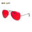 SHINU Gafas con lentes de bloqueo de luz azul para hombre, lentes naranjas, filtro de luz azul, mejor sueño y descanso, montura de metal