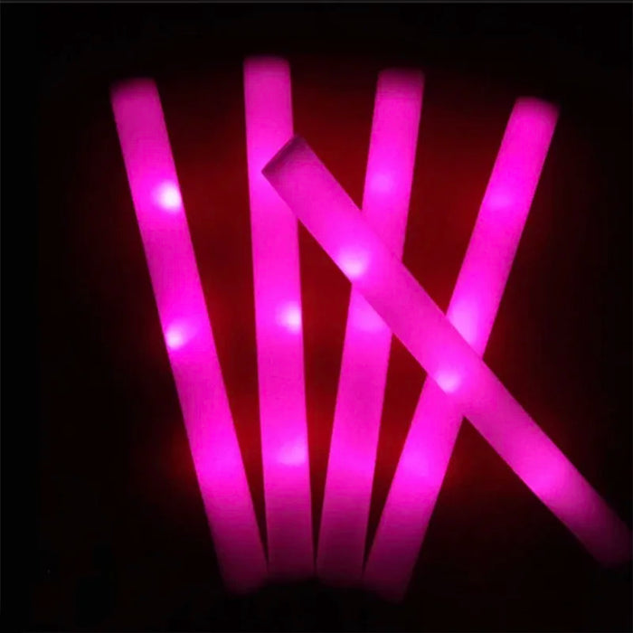 12/15/30/60 Unidades de Barras Luminosas a Granel, RGB LED Coloridas, de Espuma, Tubo de Animación, Luz Oscura para Suministros de Fiesta de Navidad, Cumpleaños o Boda
