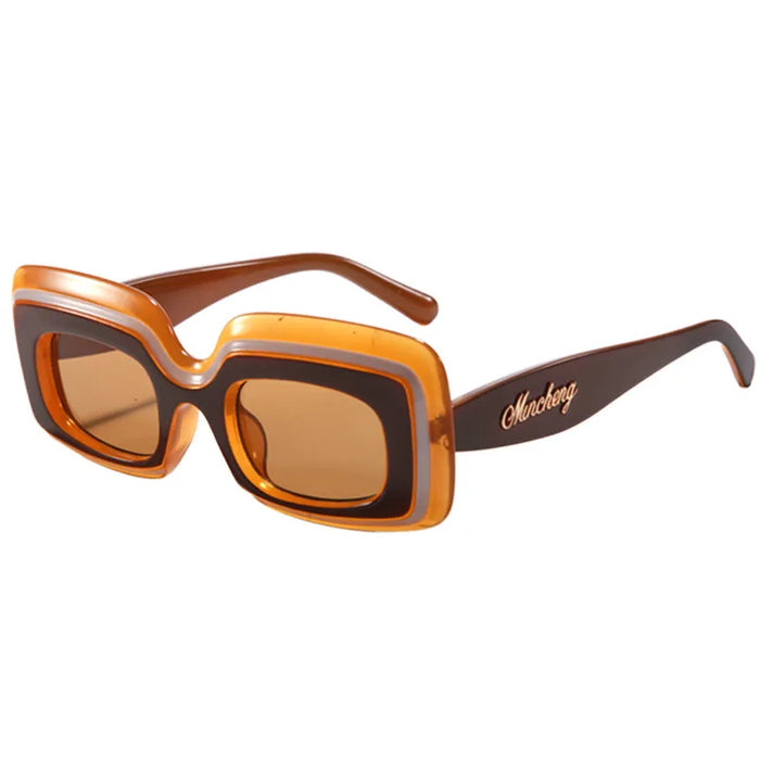 Retro Shades Luxury Sunglasses  For Men Designer Famous Brand Square Sun Glasses Man Women Sunglass UV400
