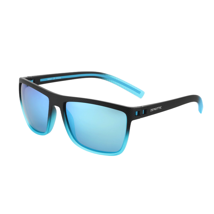 ZENOTTIC Lunettes de soleil polarisées tendance pour femmes et hommes, monture légère en TR90, protection UV400, lunettes de soleil carrées